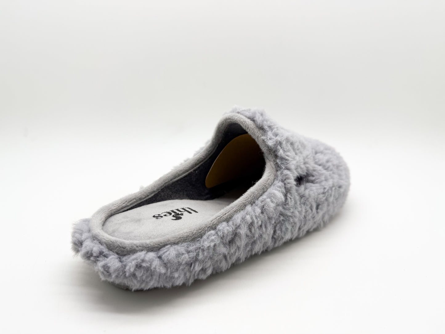 thies 1856 ® Rec Fluffy Slipper vegan grey