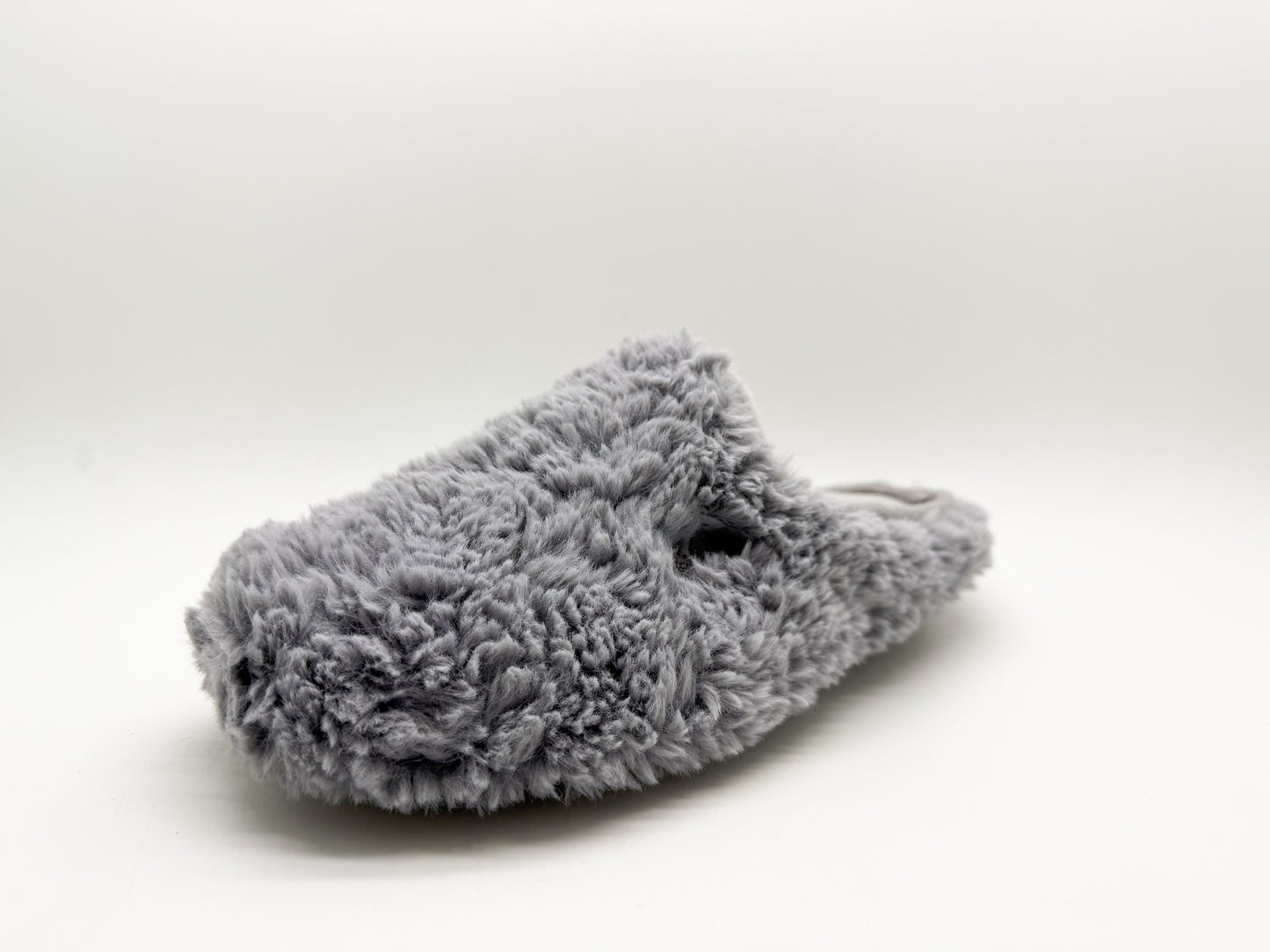 thies 1856 ® Rec Fluffy Slipper vegan grey