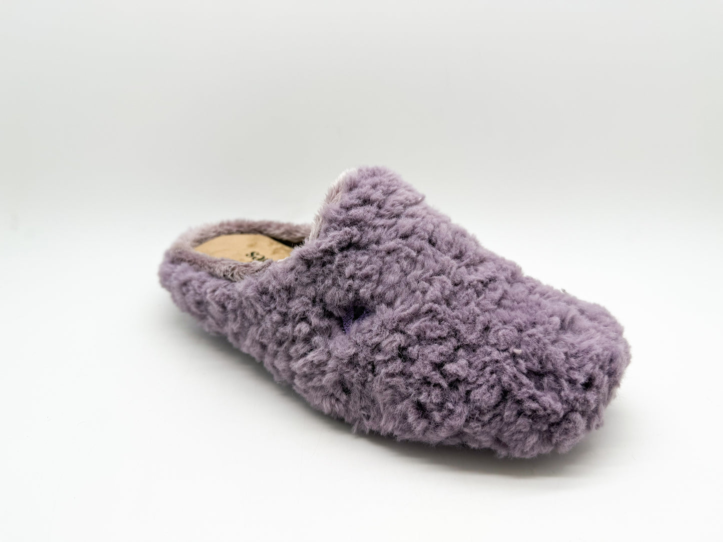 thies 1856 ® Rec Fluffy Slipper vegan plum