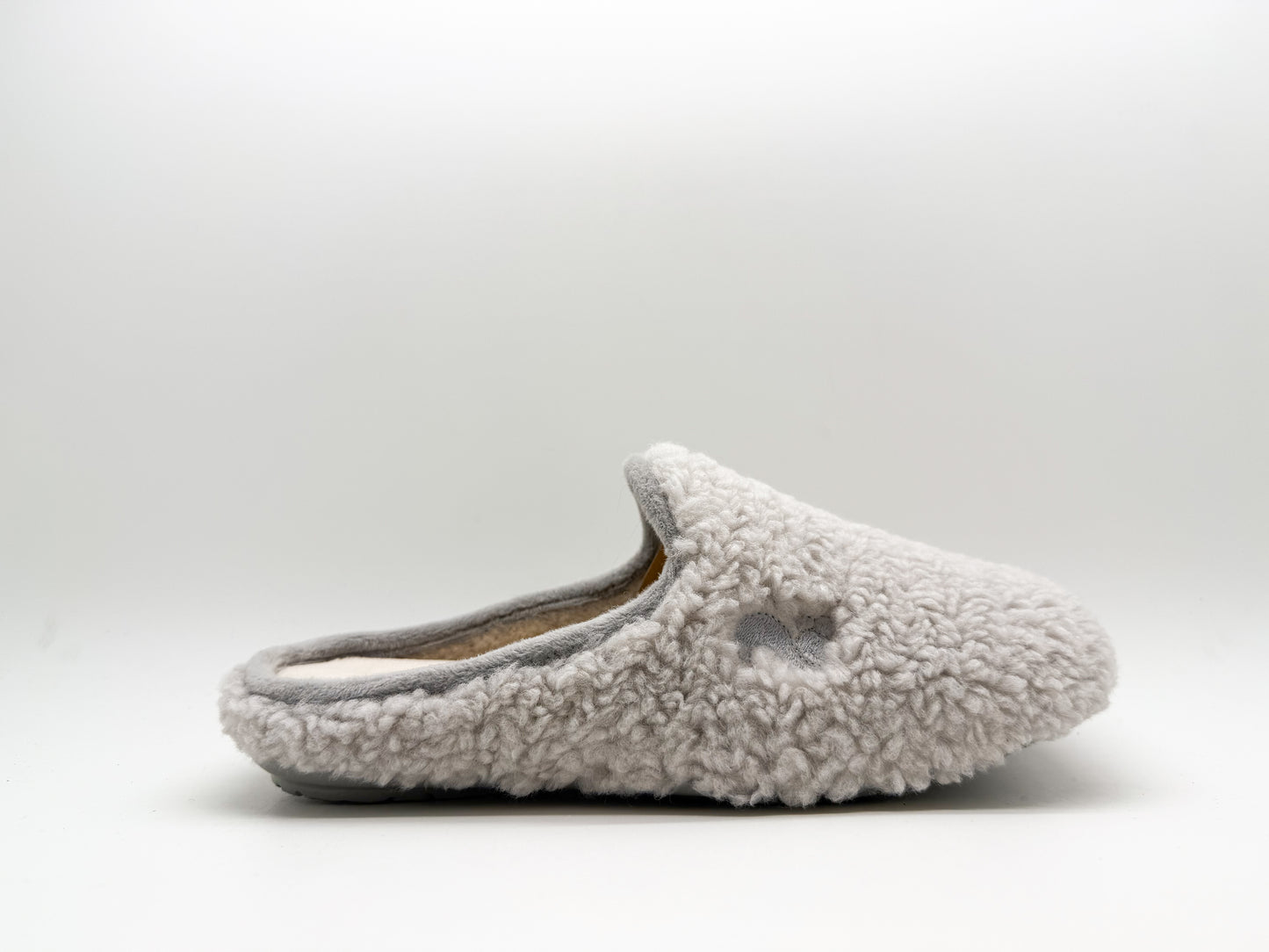 thies 1856 ® Rec Soft Teddy Slipper vegan ivory