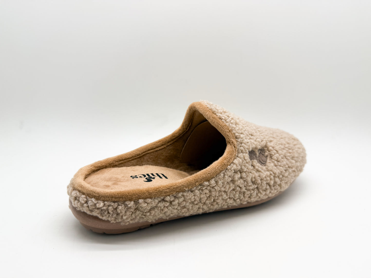 thies 1856 ® Rec Soft Teddy Slipper vegan sand