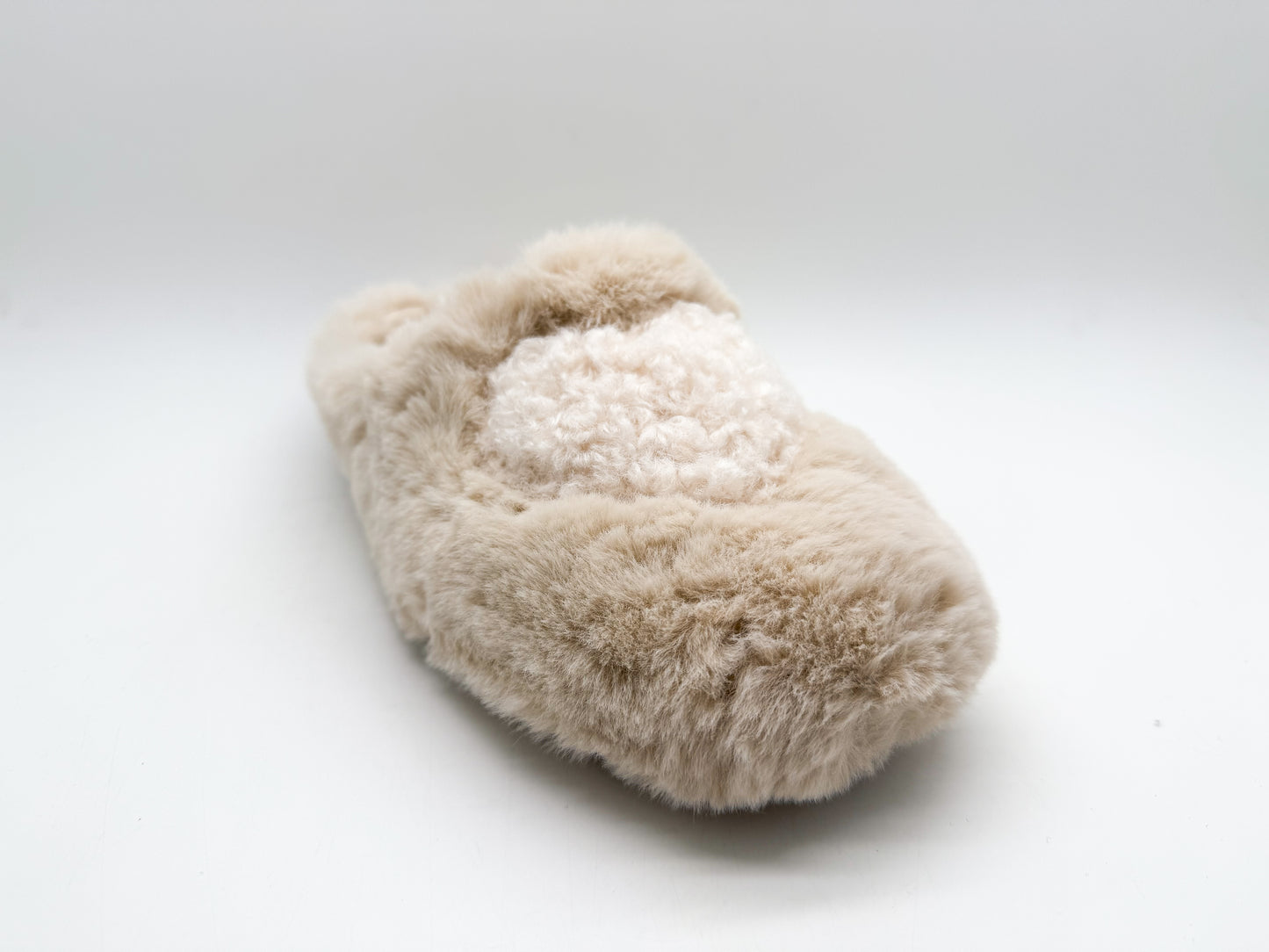 tthies 1856 ® Rec Teddy Heart Slipper vegan off white