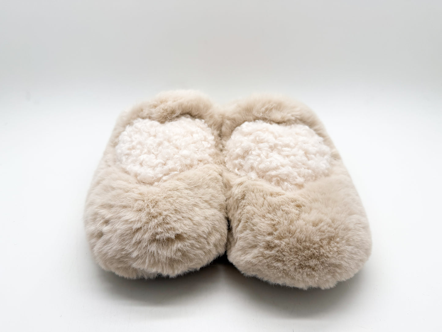 tthies 1856 ® Rec Teddy Heart Slipper vegan off white