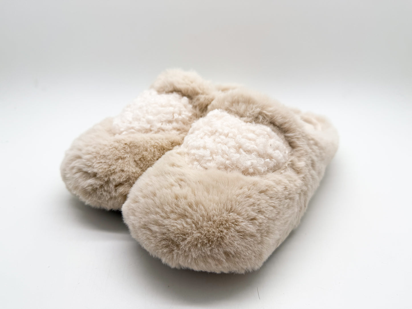 tthies 1856 ® Rec Teddy Heart Slipper vegan off white
