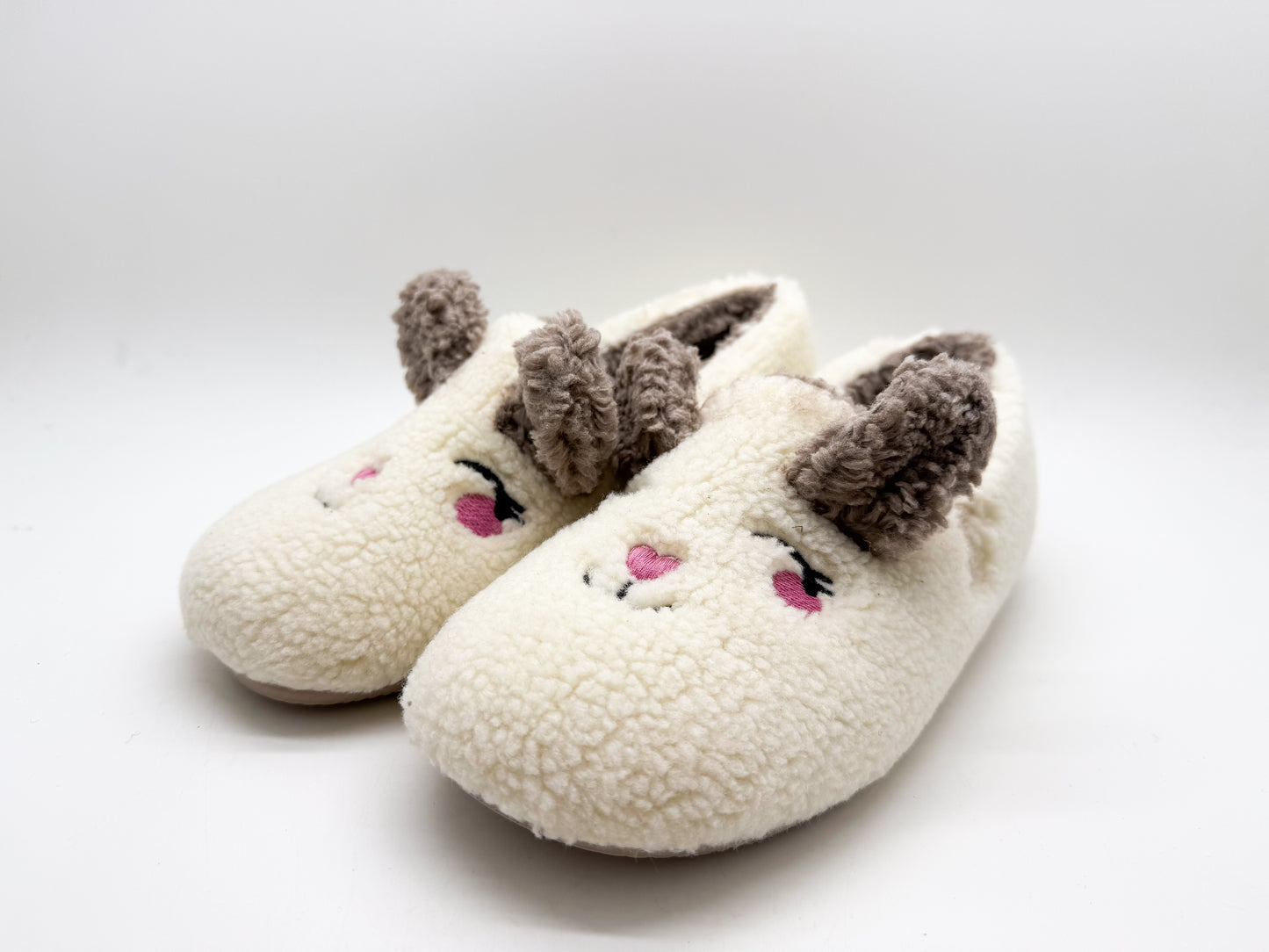 thies 1856 ® Organic Rabbit Closed Slipper vegan off white