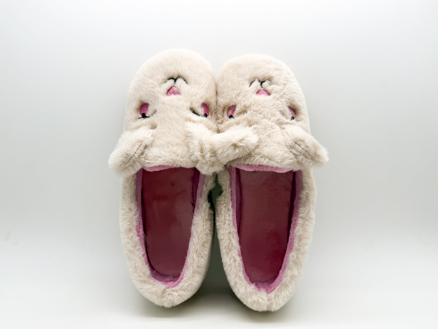 thies 1856 ® Rec Rabbit Closed Slipper vegan beige