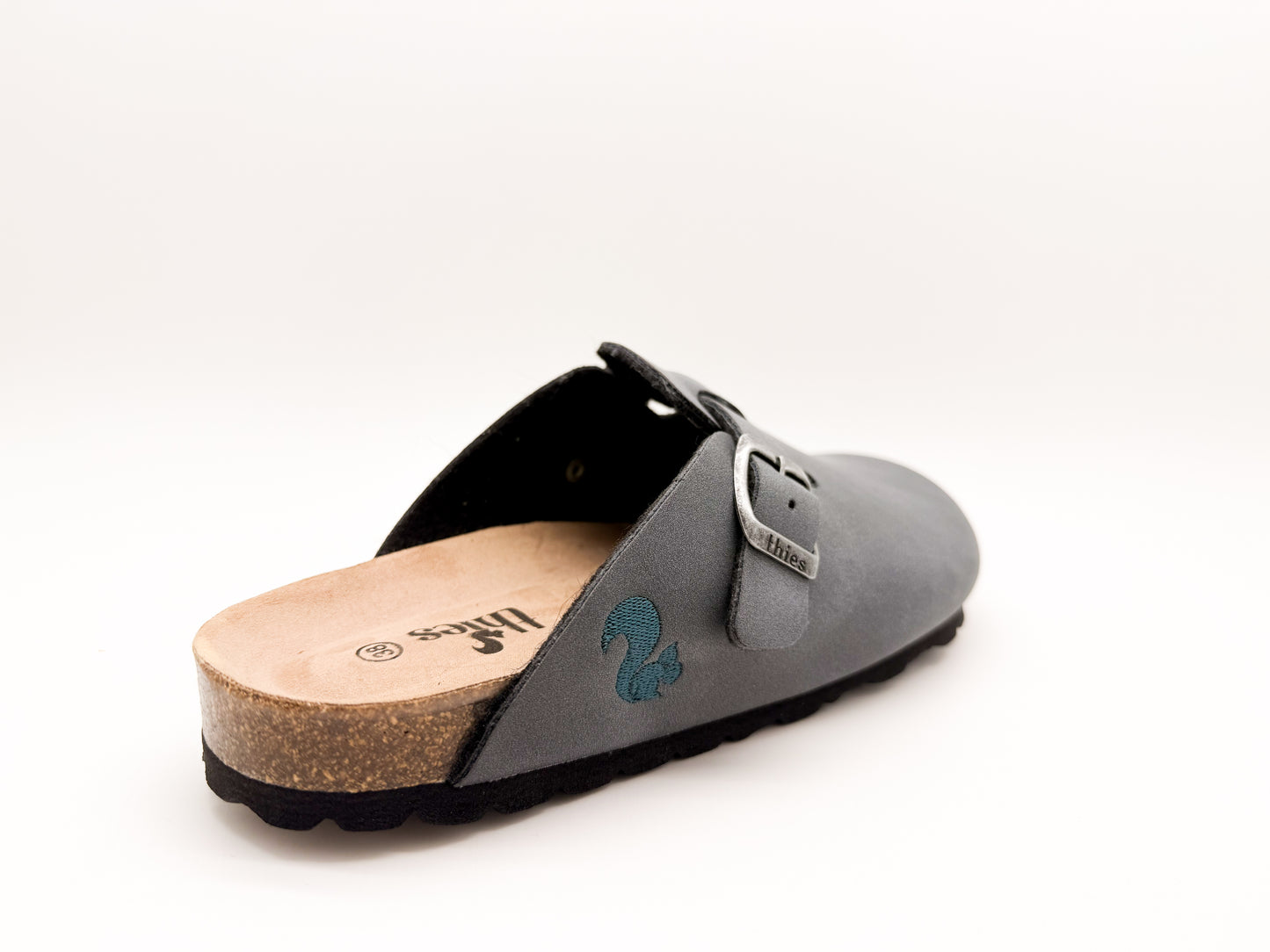 thies 1856 ® Eco Bio Clog vegan blue smoke