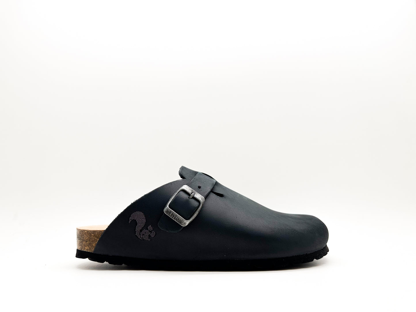 thies 1856 ® Eco Leather Clog truffle-black (W/M/X)