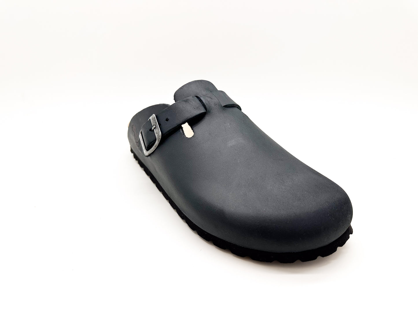 thies 1856 ® Eco Leather Clog truffle-black (W/M/X)