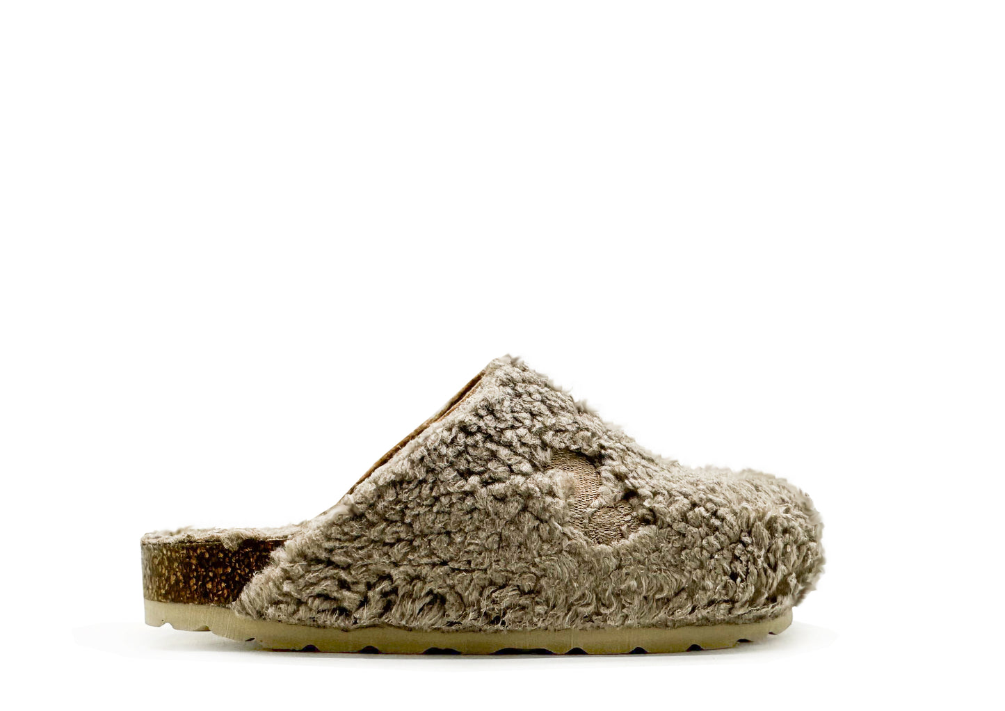 thies 1856 ® Kids Organic Teddy Clog taupe (K)