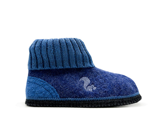 thies 1856 ® Mountain Wool Slipper Boot denim blue (K)