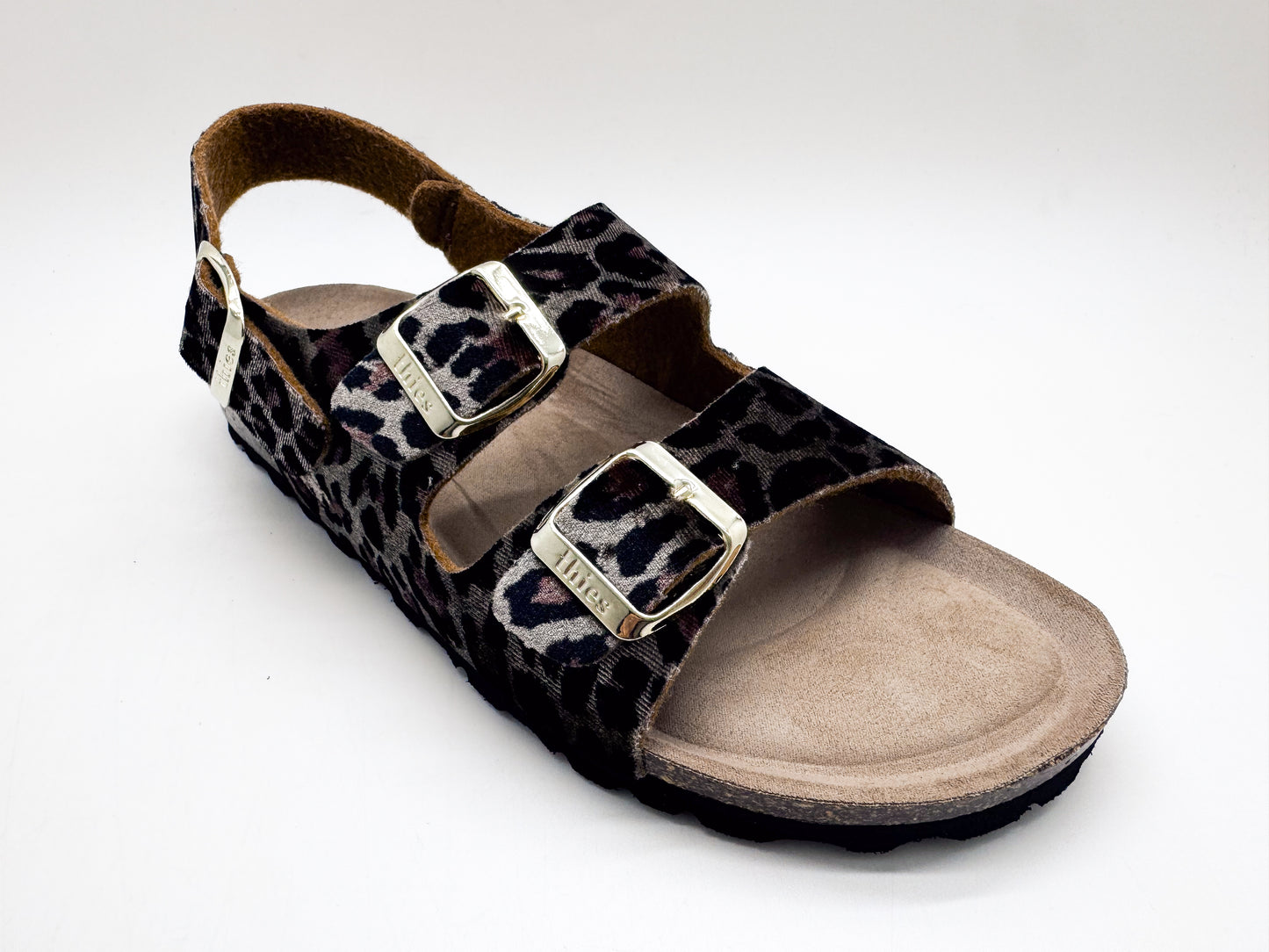 thies 1856 ® Rec Backstrap Leo Sandal beige leo