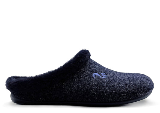 thies 1856 ® Rec Soft Slipper dark navy (W/X)