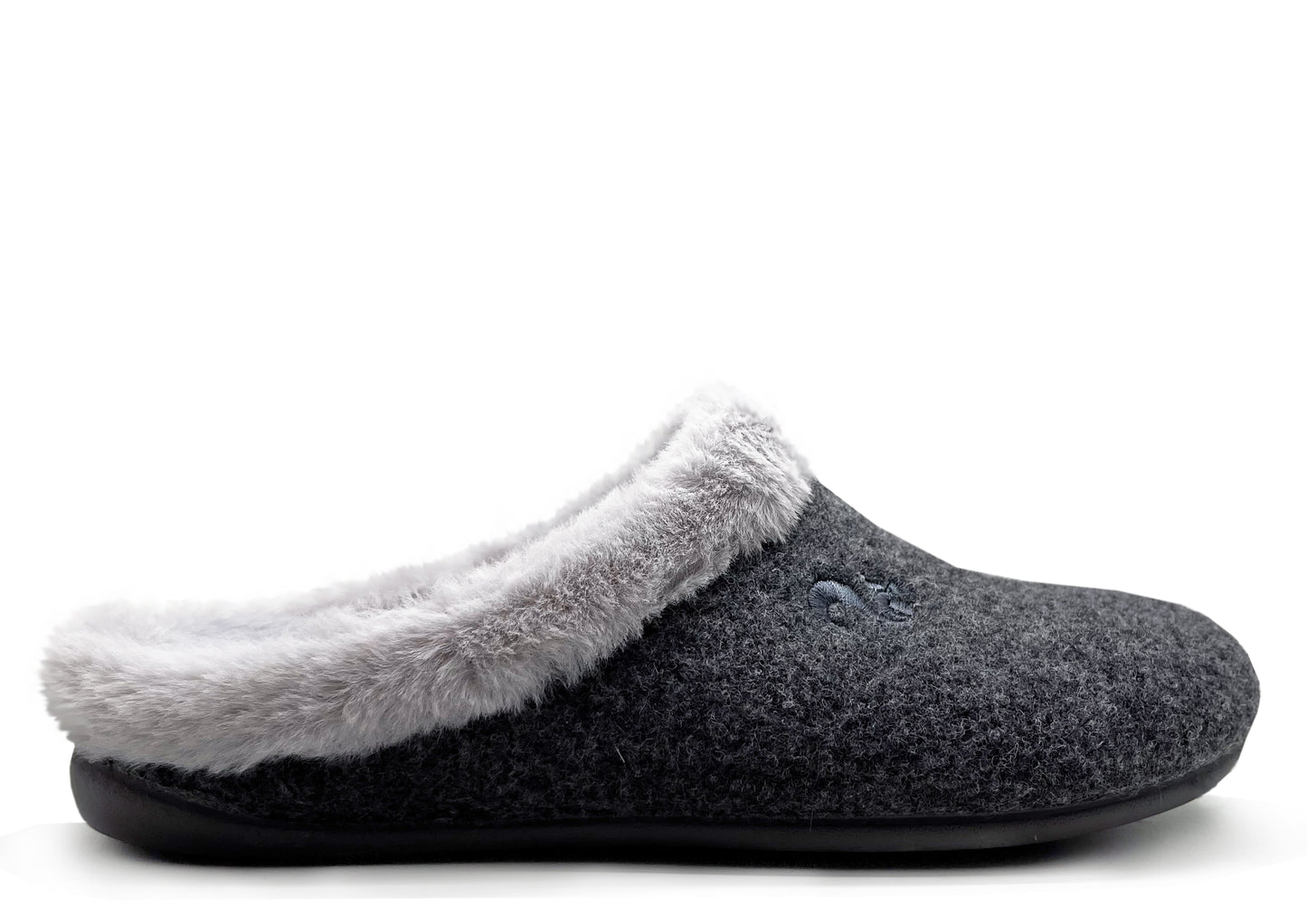 thies 1856 ® Rec Soft Slipper grey (W/X)