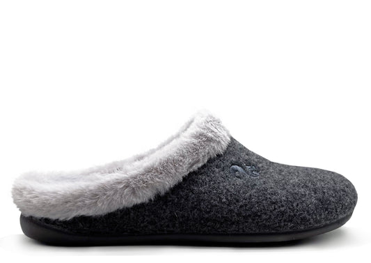 thies 1856 ® Rec Soft Slipper grey (W/X)