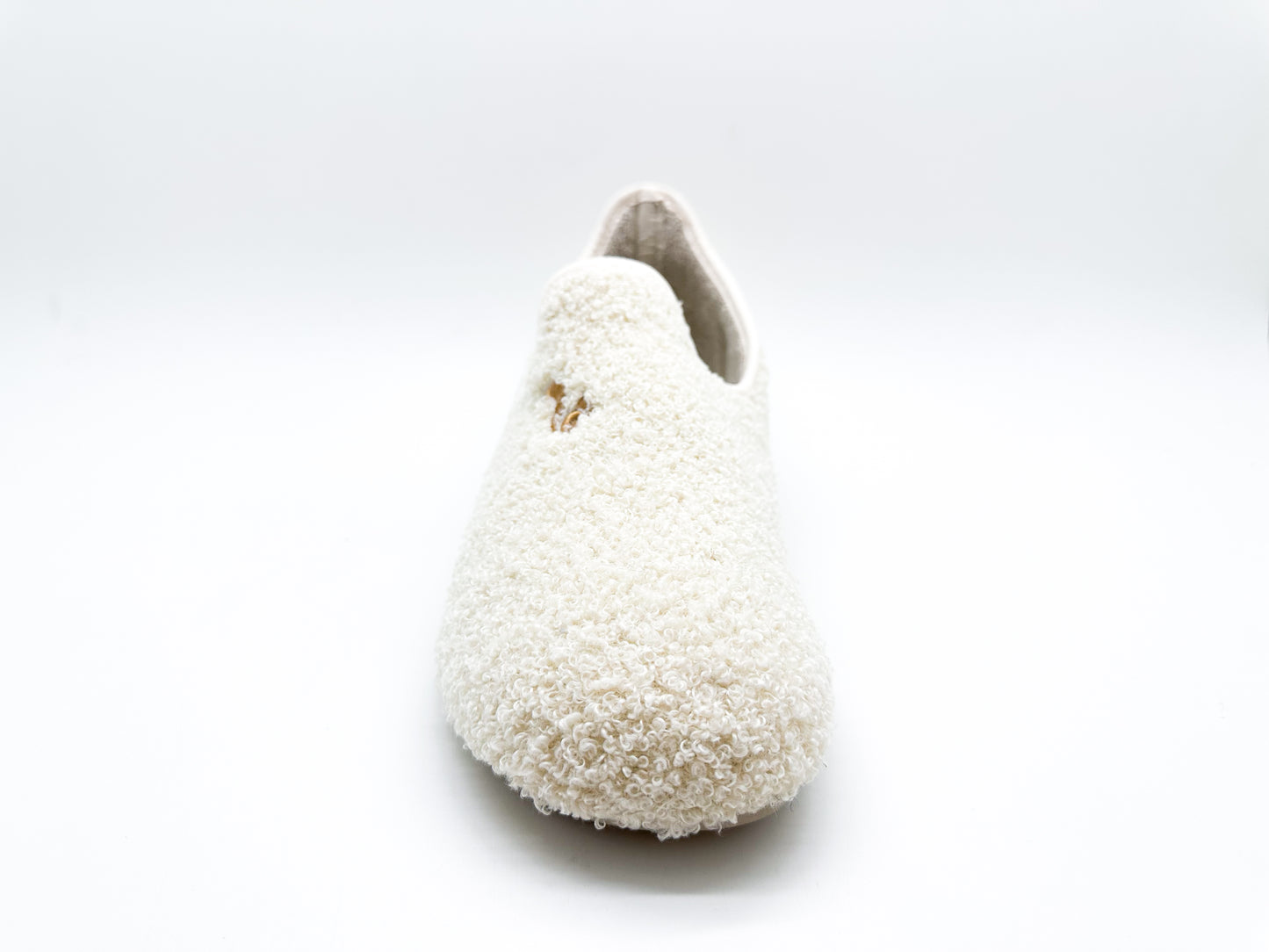 thies 1856 ® Rec Teddy Closed Slipper off white (W/X)