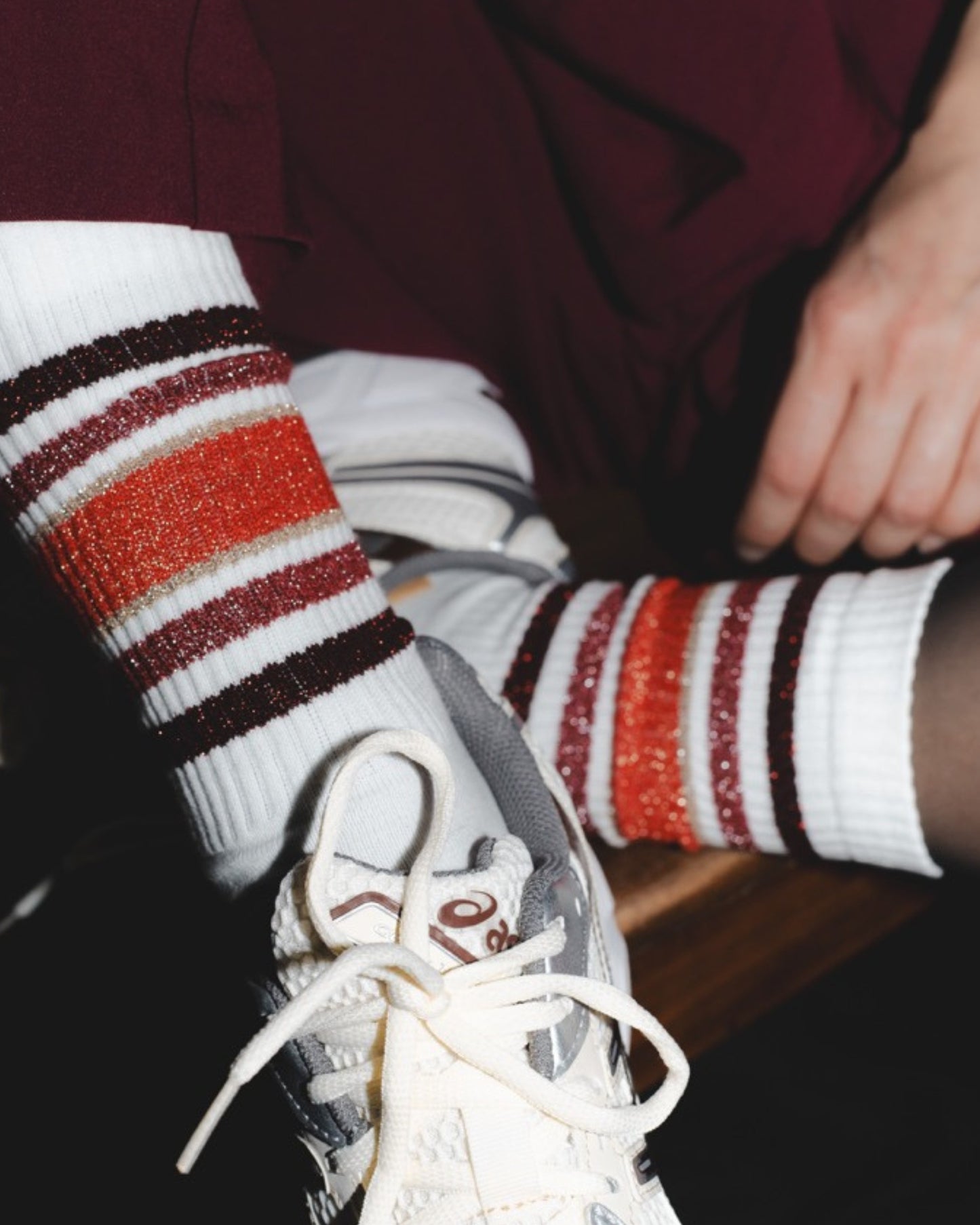 Ooley Sporty Glitter - Chilly Red