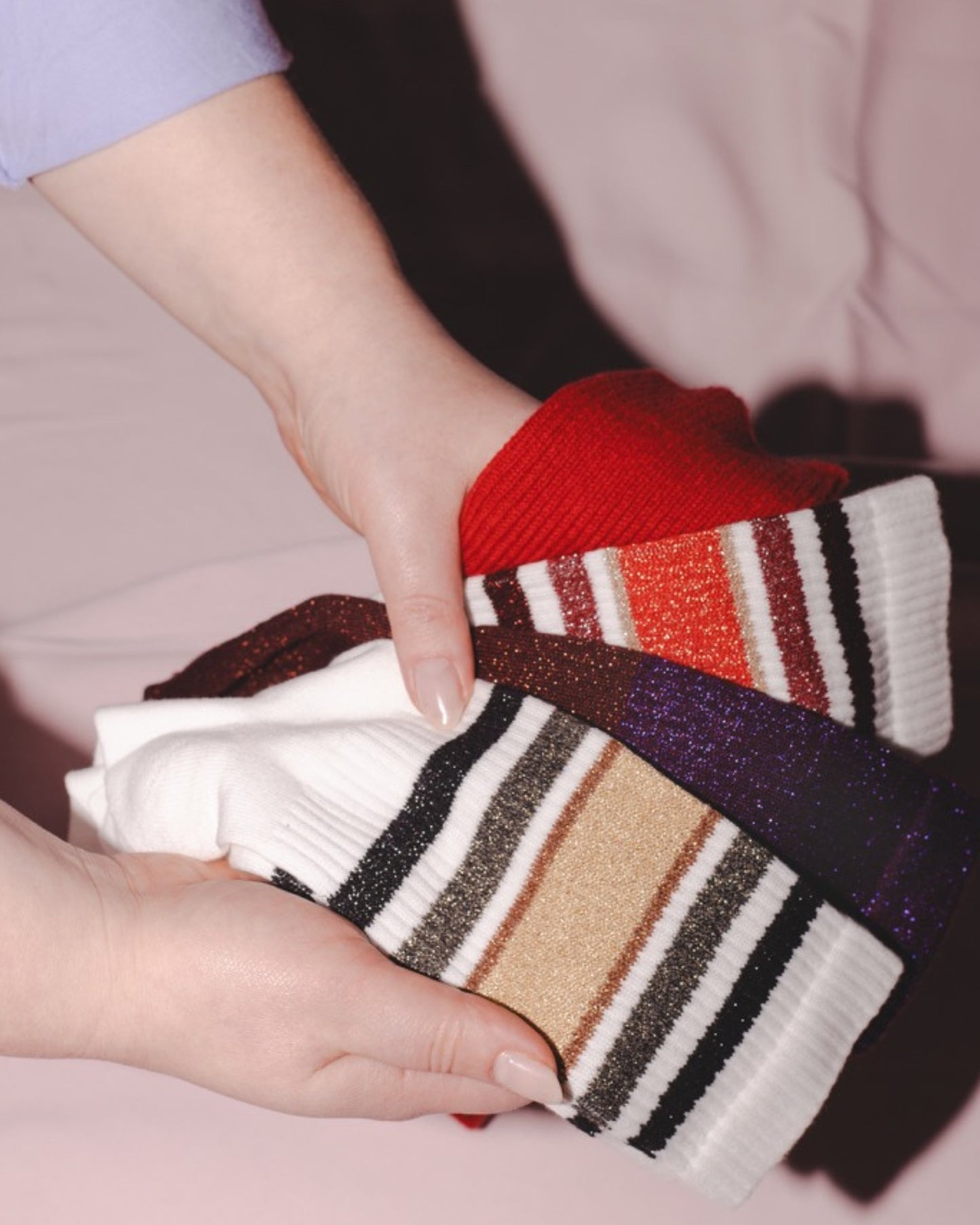 Ooley Sporty Glitter - Chilly Red