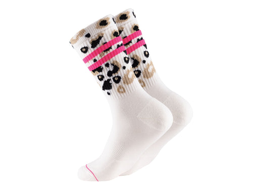 Ooley Leo allover - Neon pink