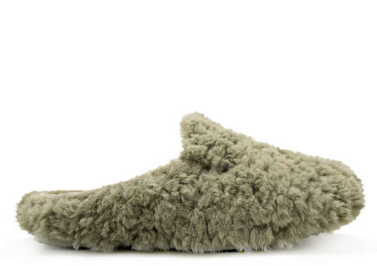 thies 1856 ® Rec Fluffy Slipper vegan emerald