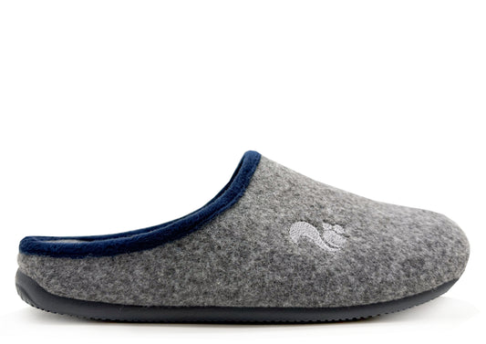 thies 1856 ® PET Piping Slipper vegan grey