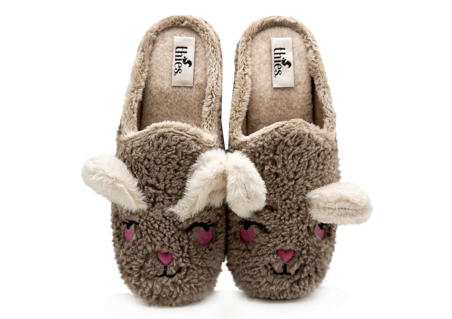 thies 1856 ® Organic Rabbit Slipper vegan taupe