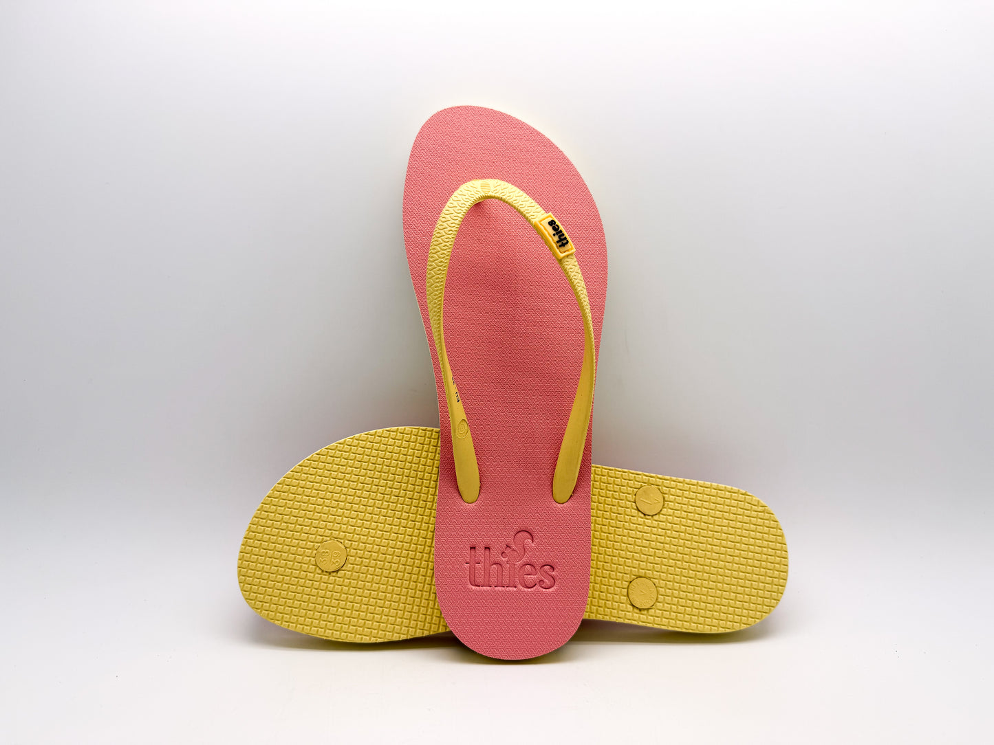 thies 1856 ® Eco 2-Tone Thies Flips lemon-rose