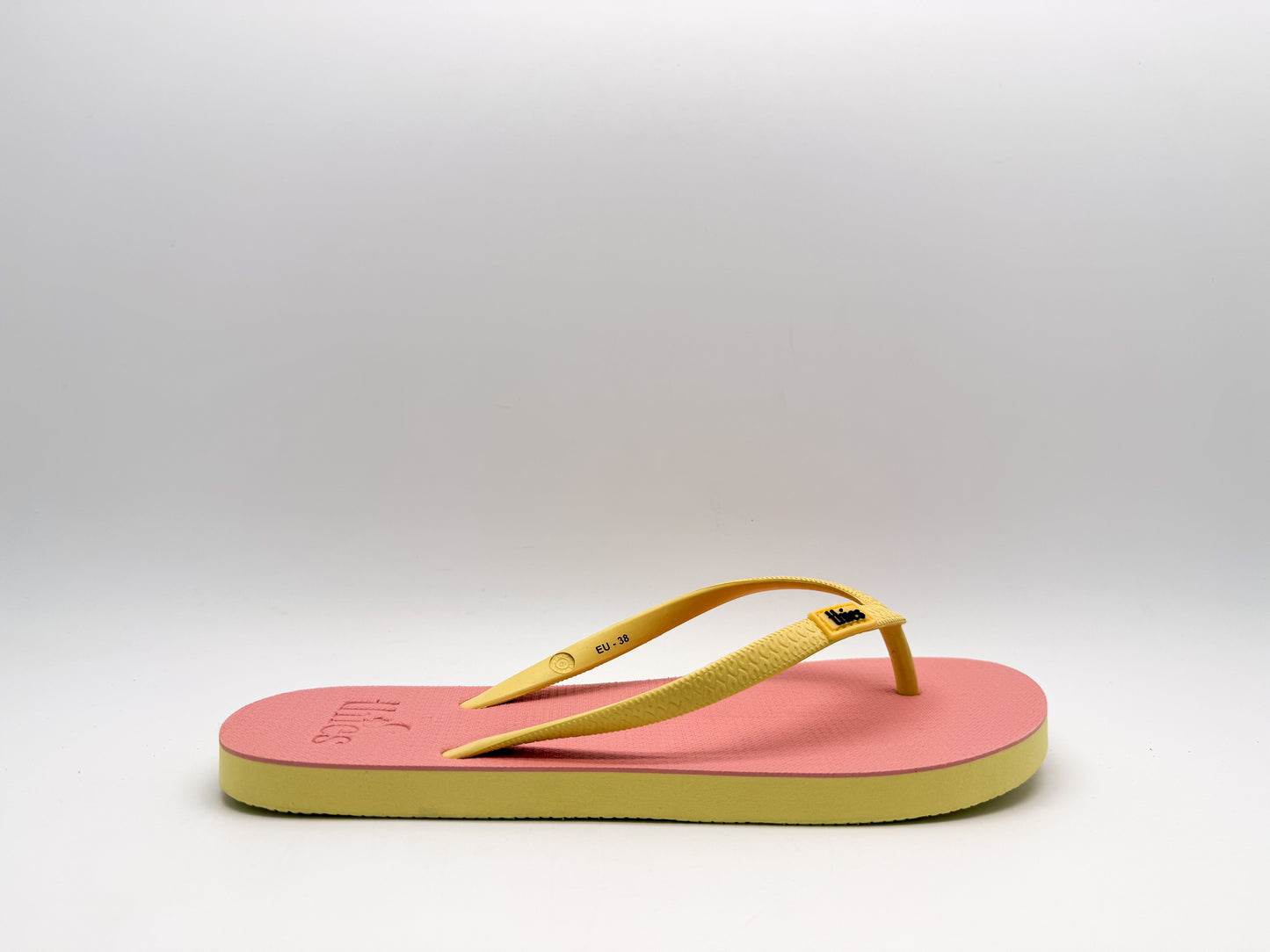thies 1856 ® Eco 2-Tone Thies Flips lemon-rose