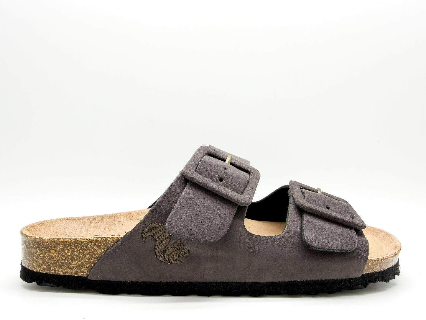thies 1856 ® Eco Bio Covered Sandal vegan dark stone