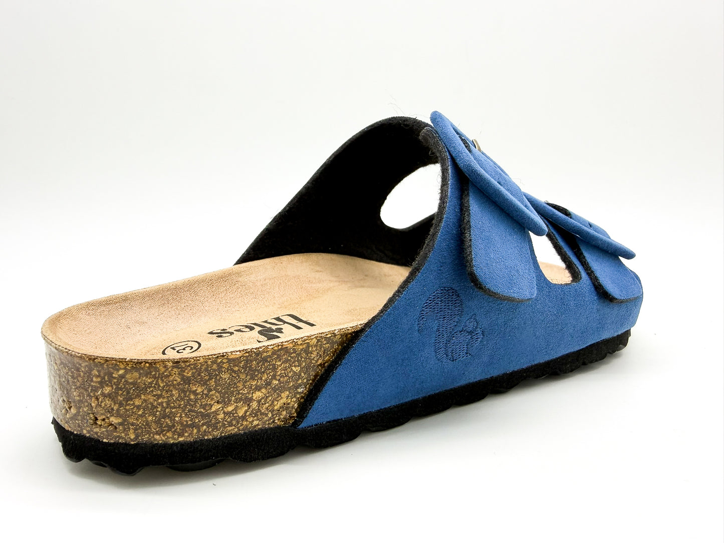thies 1856 ® Eco Bio Covered Sandal vegan sapphire blue