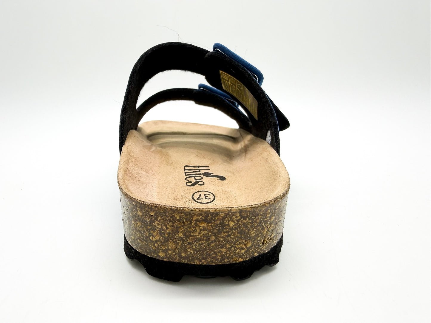 thies 1856 ® Eco Bio Covered Sandal vegan sapphire blue