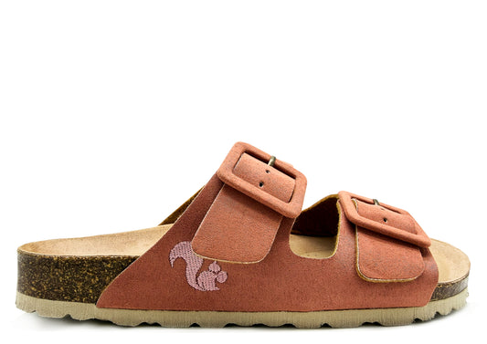 thies 1856 ® Eco Bio Covered Sandal vegan terracotta rose