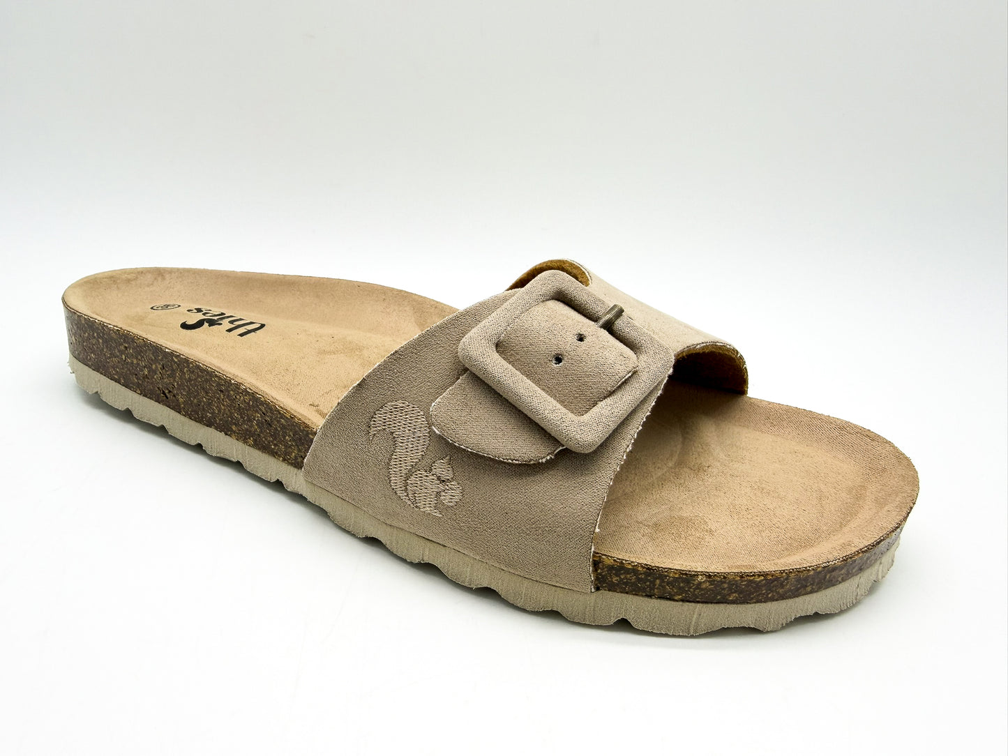 thies 1856 ® Eco Bio Covered Strap Sandal vegan biscotto