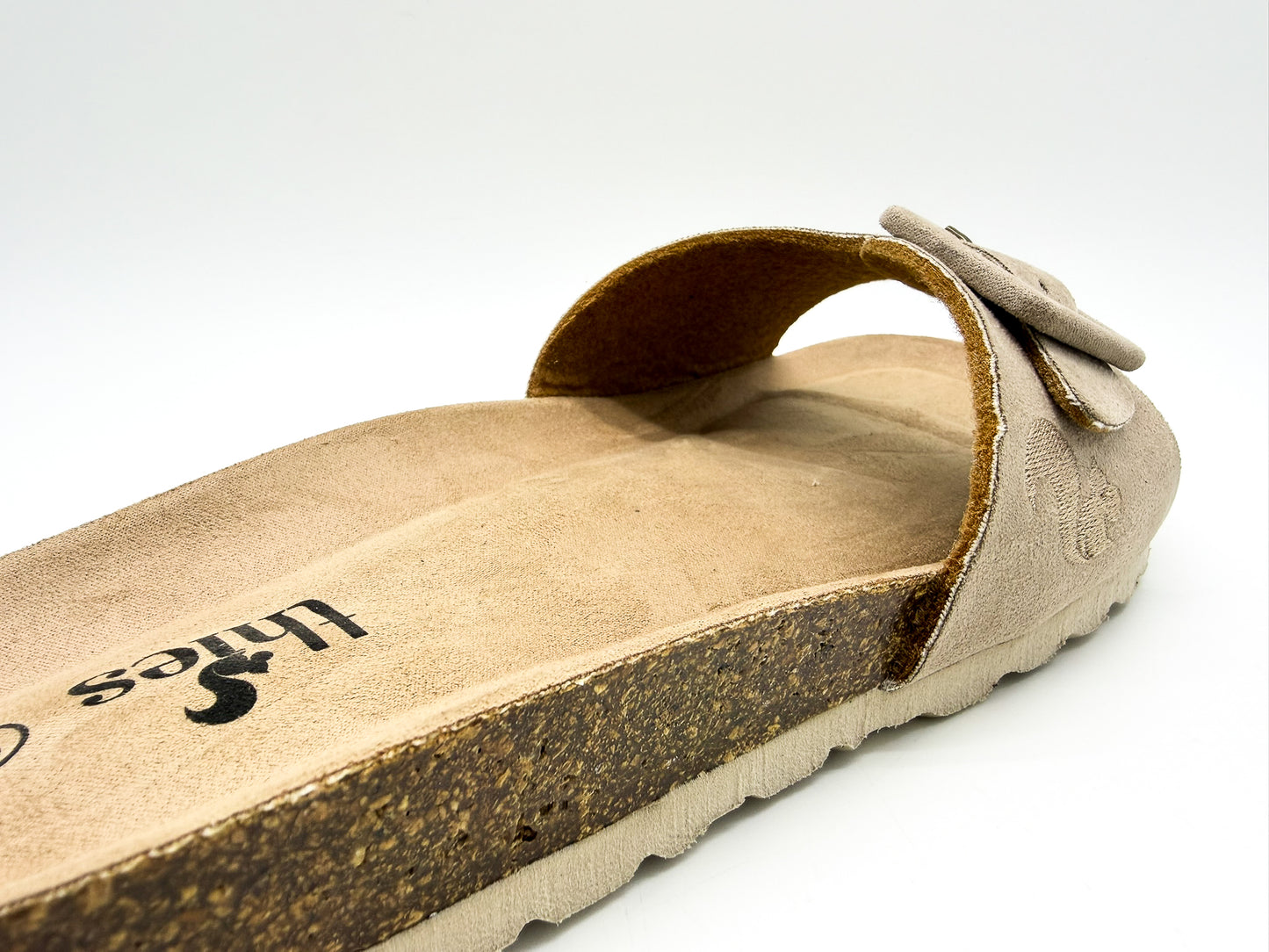 thies 1856 ® Eco Bio Covered Strap Sandal vegan biscotto