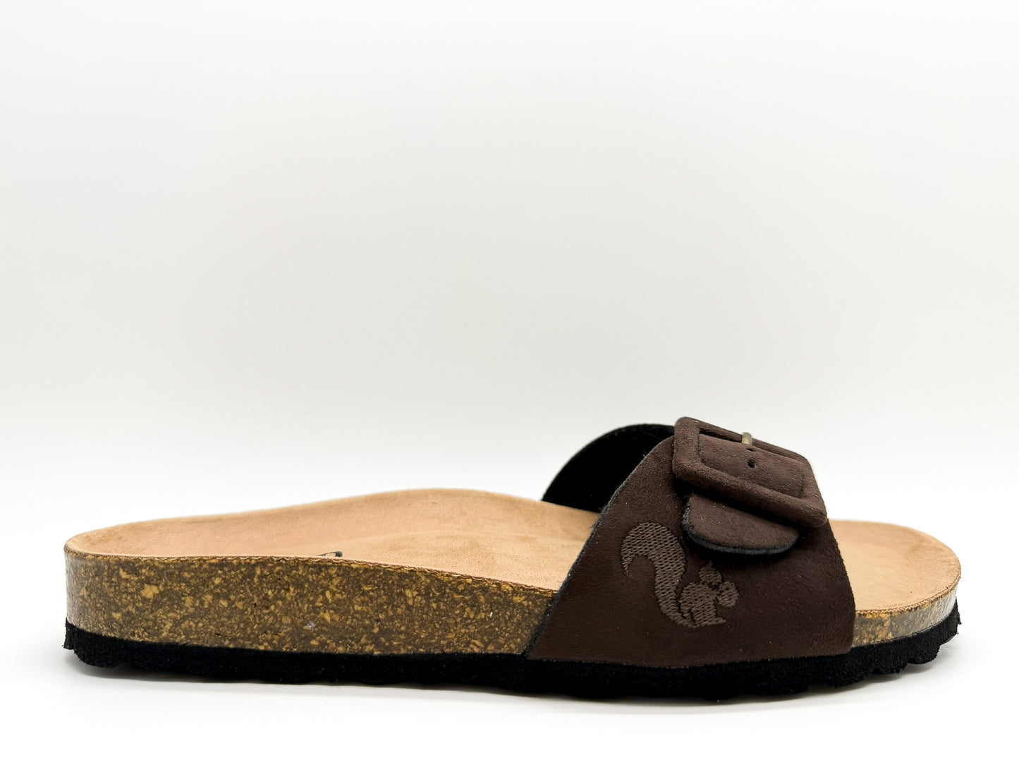 thies 1856 ® Eco Bio Covered Strap Sandal vegan chocolate