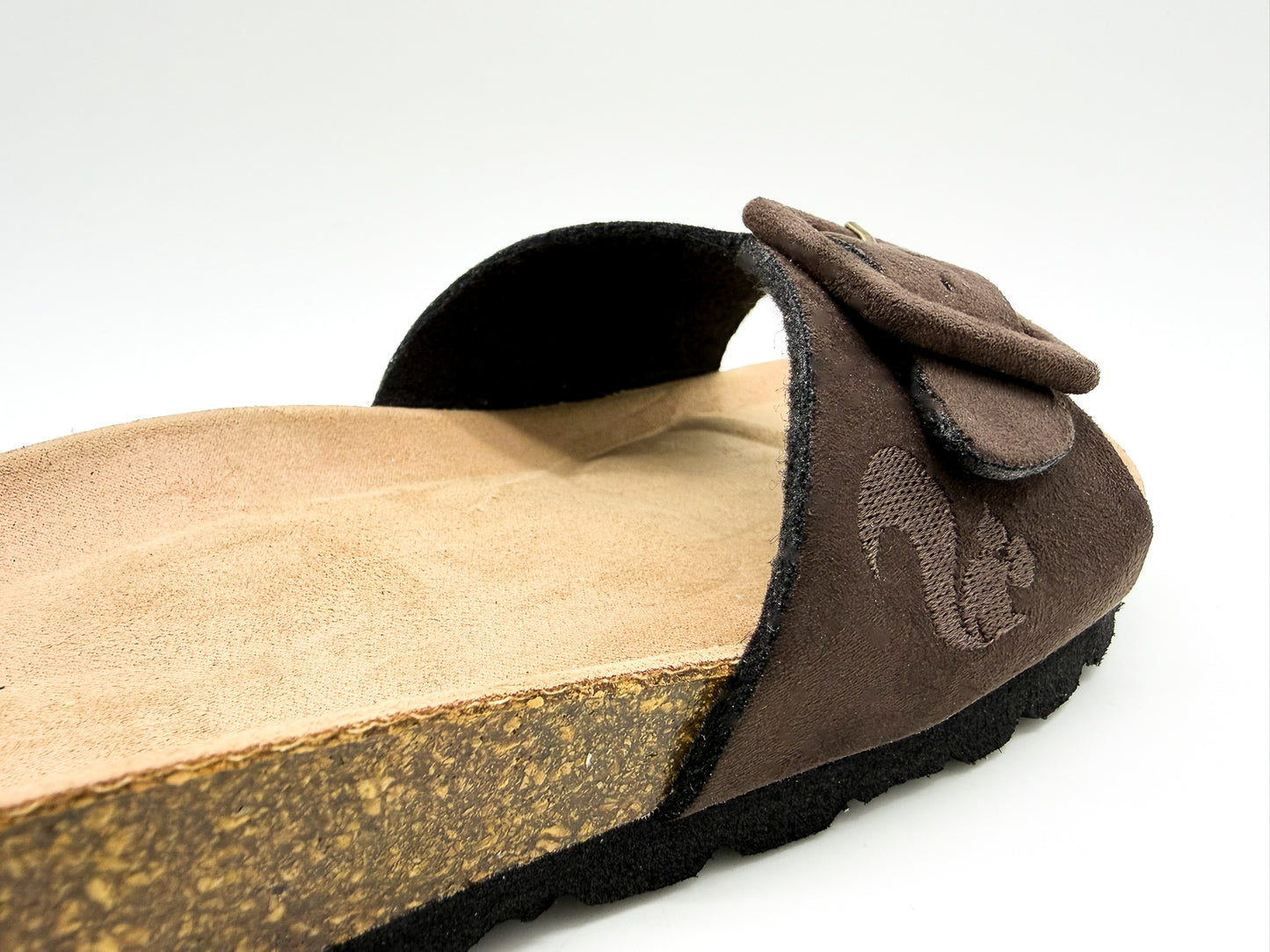 thies 1856 ® Eco Bio Covered Strap Sandal vegan chocolate