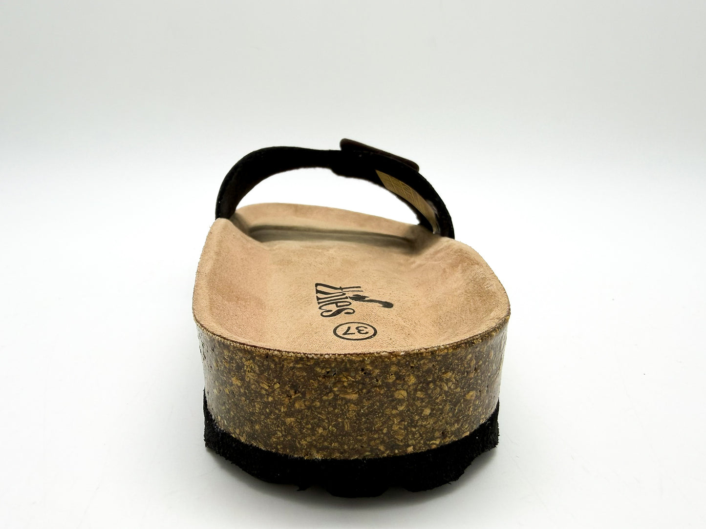 thies 1856 ® Eco Bio Covered Strap Sandal vegan chocolate
