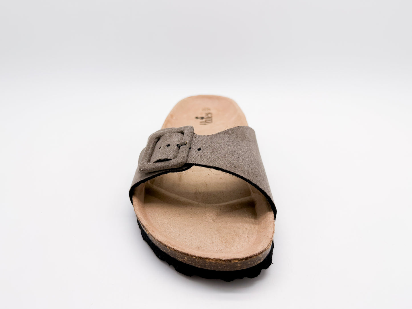 thies 1856 ® Eco Bio Covered Strap Sandal vegan truffle