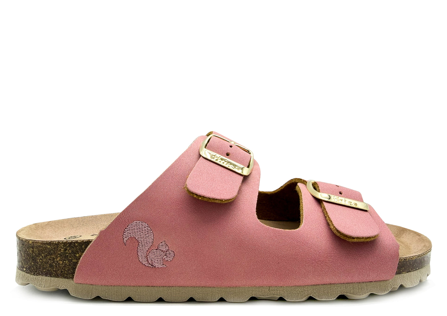 thies 1856 ® Eco Bio Sandal vegan pink grapefruit
