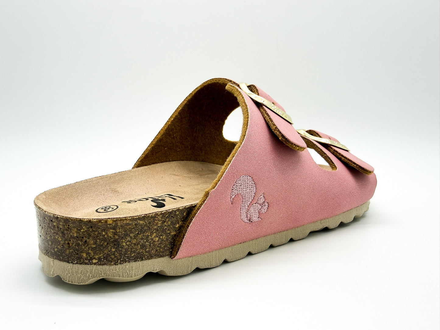 thies 1856 ® Eco Bio Sandal vegan pink grapefruit