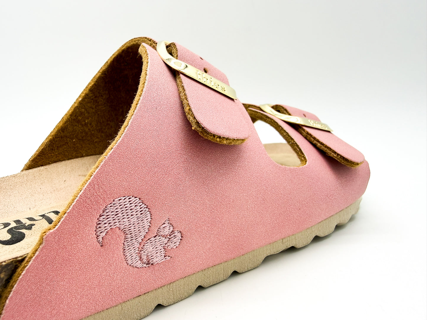 thies 1856 ® Eco Bio Sandal vegan pink grapefruit
