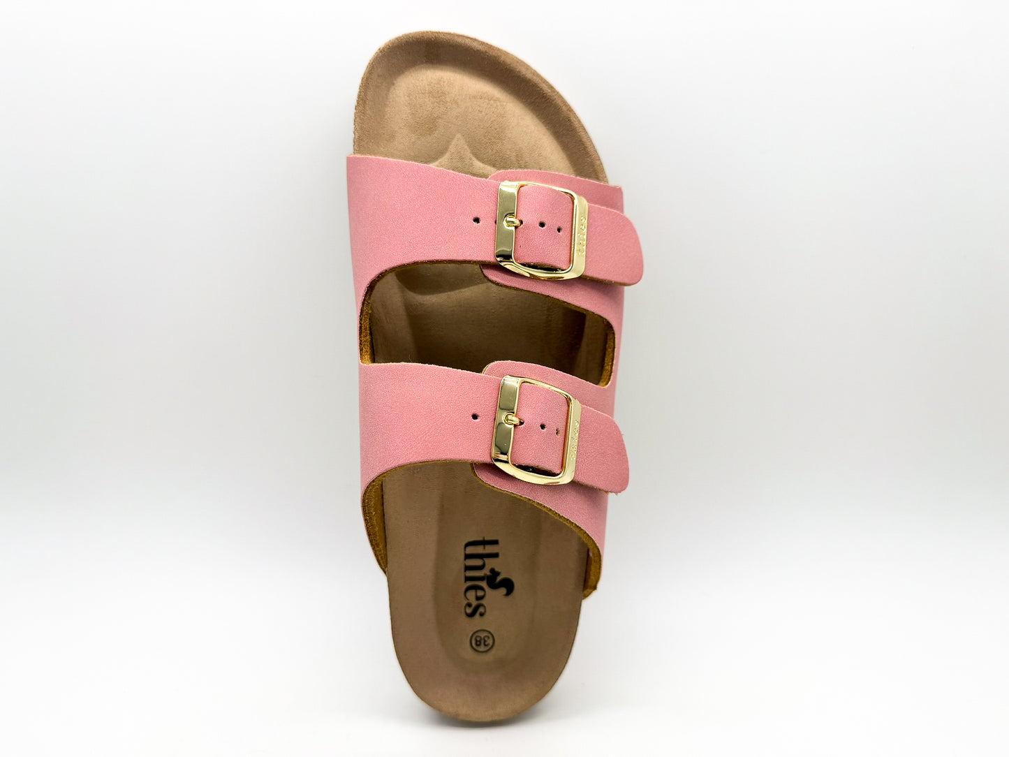 thies 1856 ® Eco Bio Sandal vegan pink grapefruit