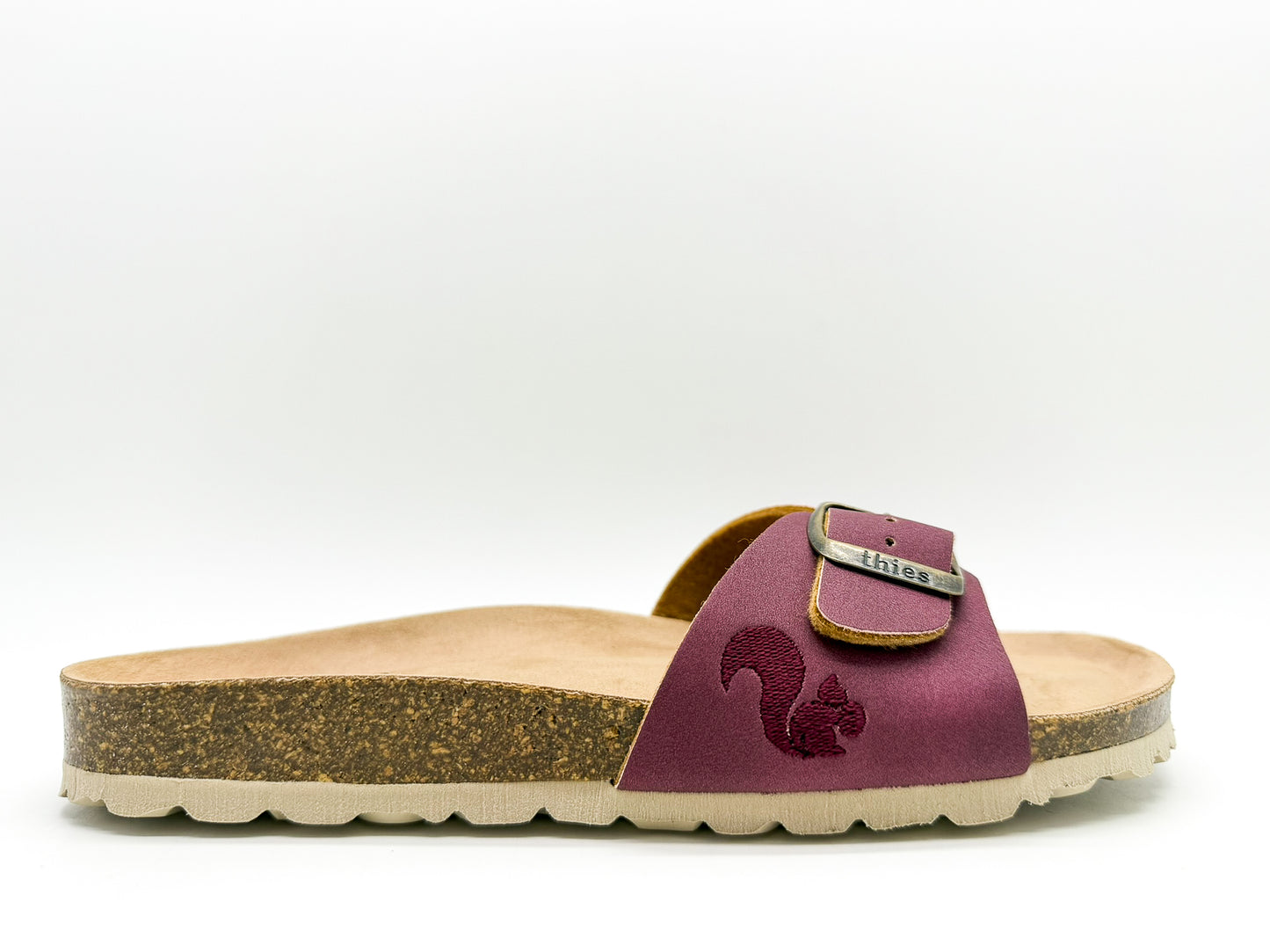 thies 1856 ® Eco Bio Strap Sandal vegan plum
