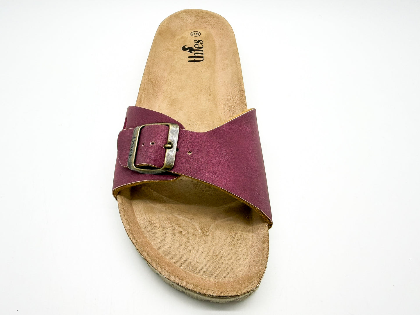 thies 1856 ® Eco Bio Strap Sandal vegan plum