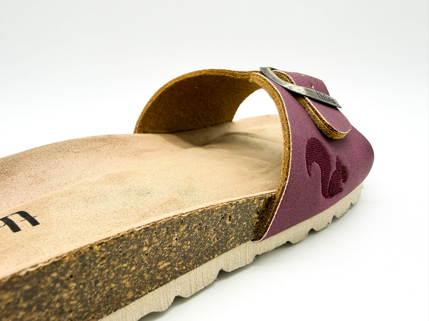 thies 1856 ® Eco Bio Strap Sandal vegan plum