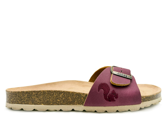 thies 1856 ® Eco Bio Strap Sandal vegan plum
