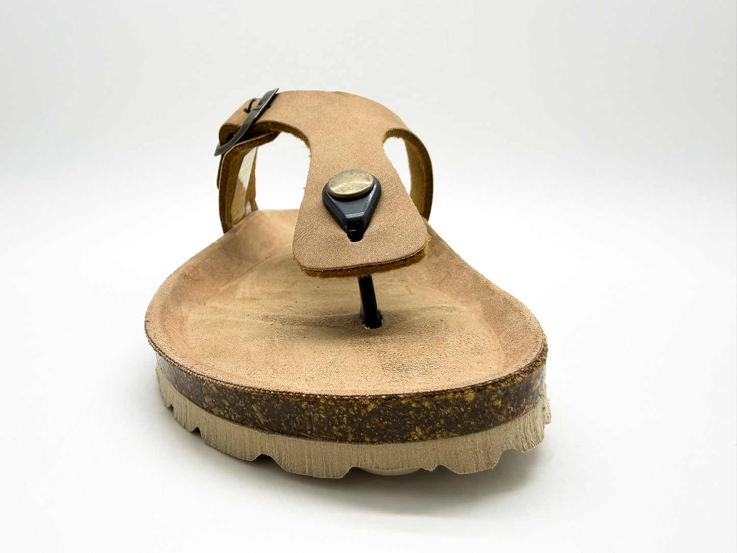 thies 1856 ® Eco Bio Thong Sandal vegan cashew