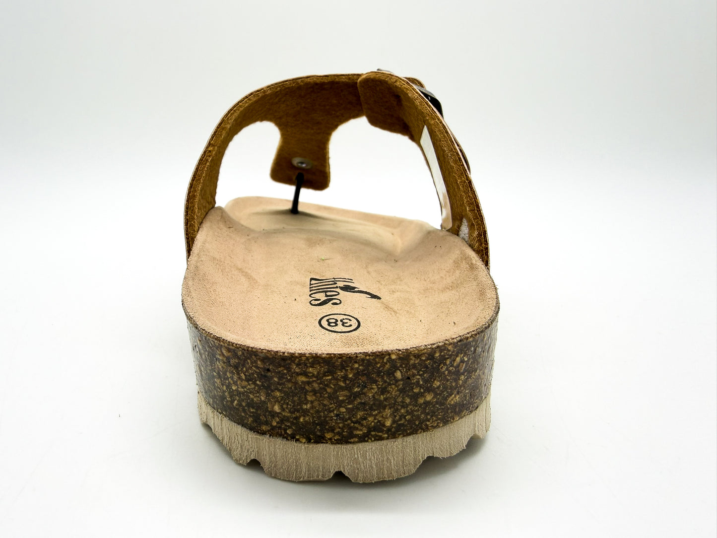 thies 1856 ® Eco Bio Thong Sandal vegan cashew