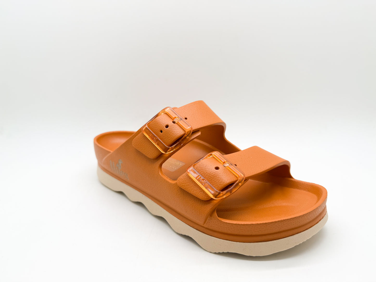 thies 1856 ® Ecofoam Double Sandal vegan bitter orange