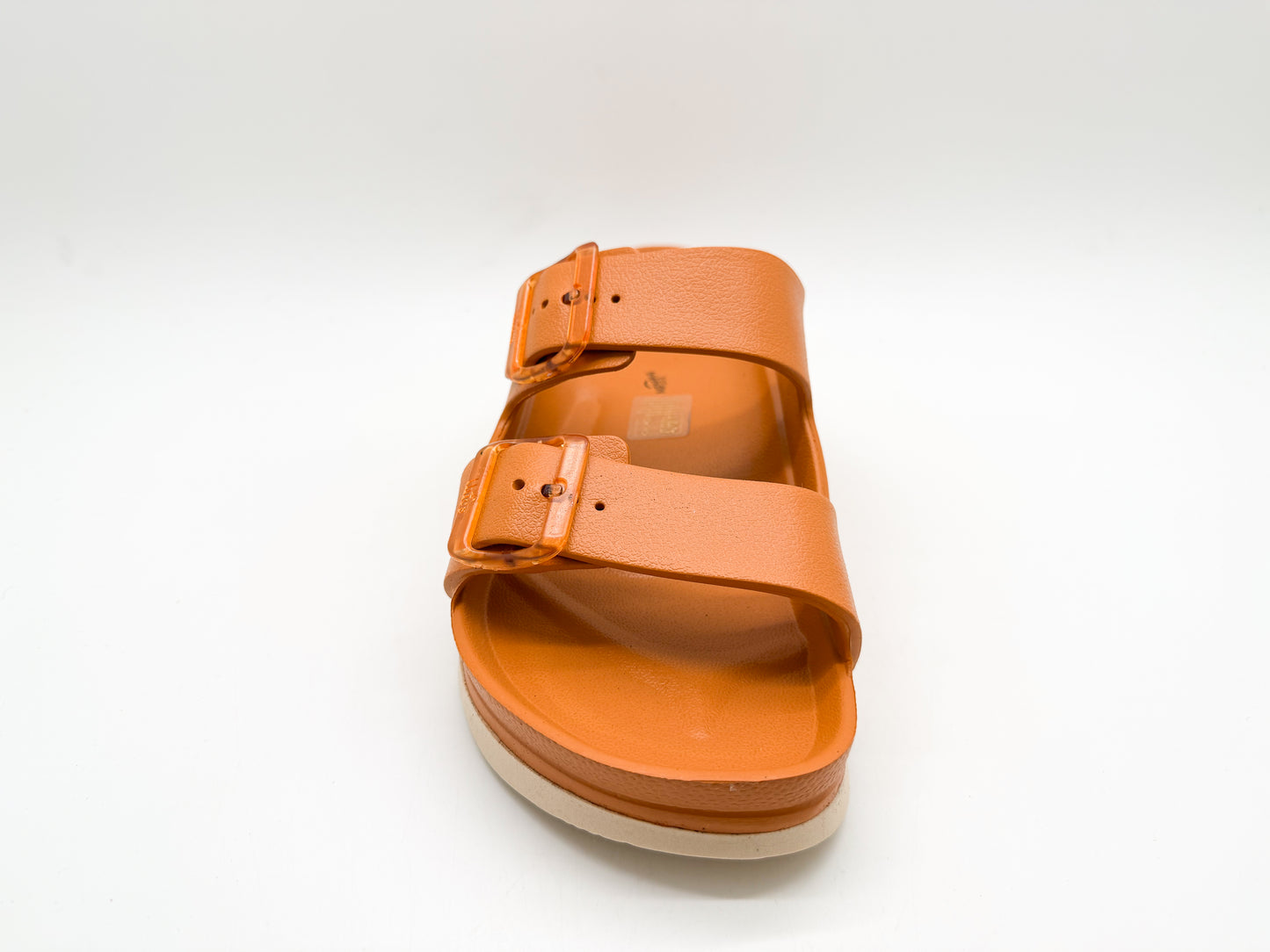 thies 1856 ® Ecofoam Double Sandal vegan bitter orange